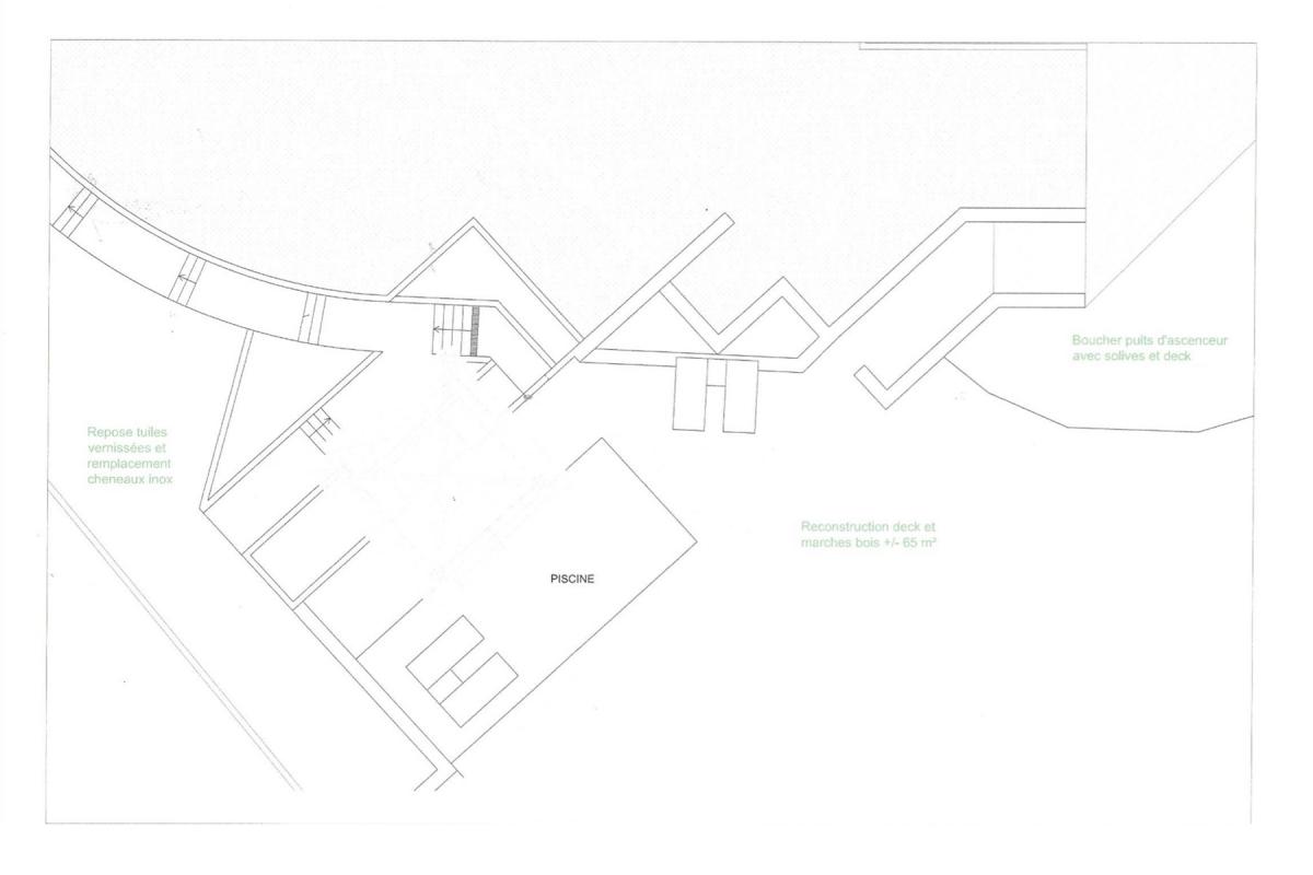 St Martin beachfront luxury villa rental -  Floor plan page 3